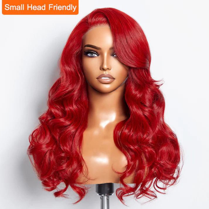 Passion Red Glueless Wig